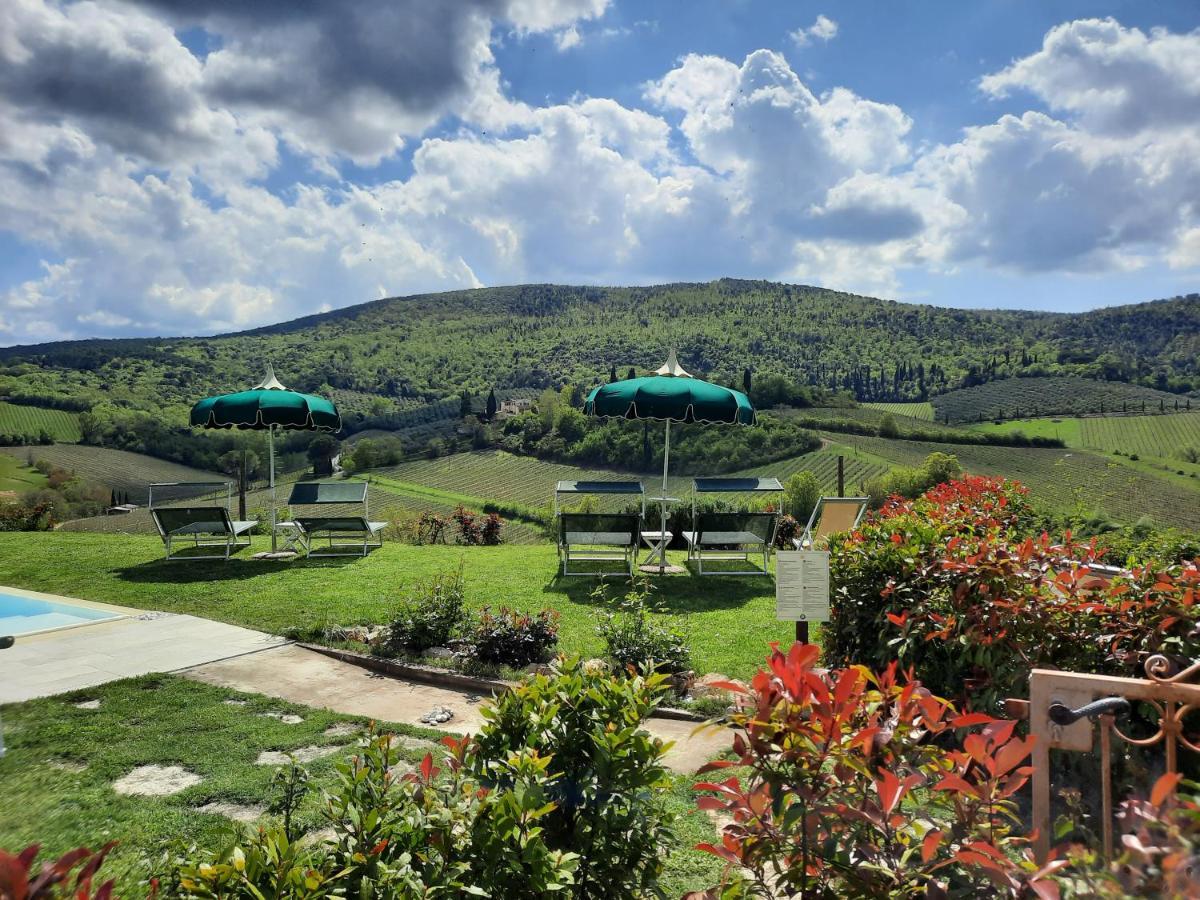 Villa Del Sole San Gimignano Exterior foto