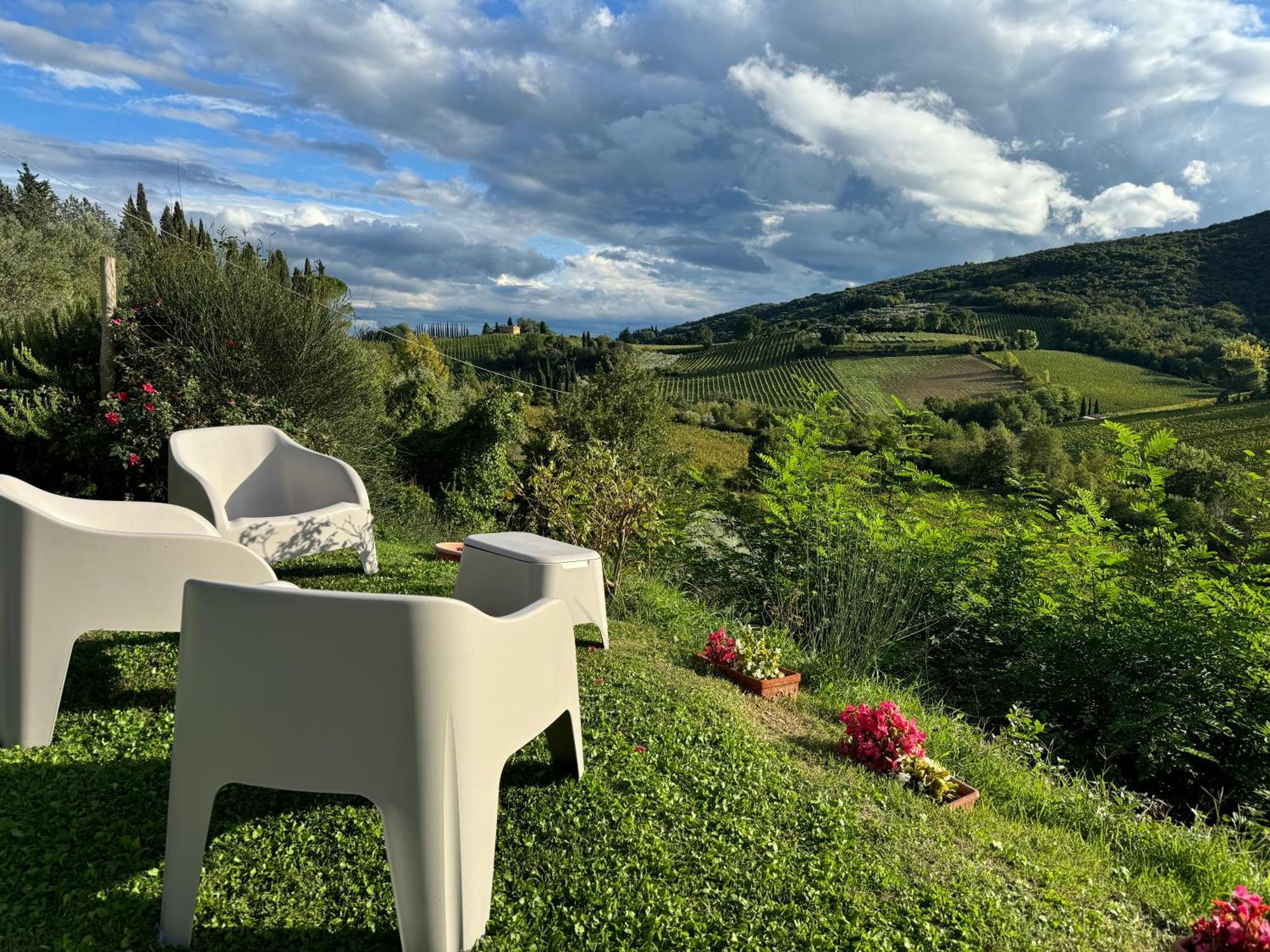 Villa Del Sole San Gimignano Exterior foto