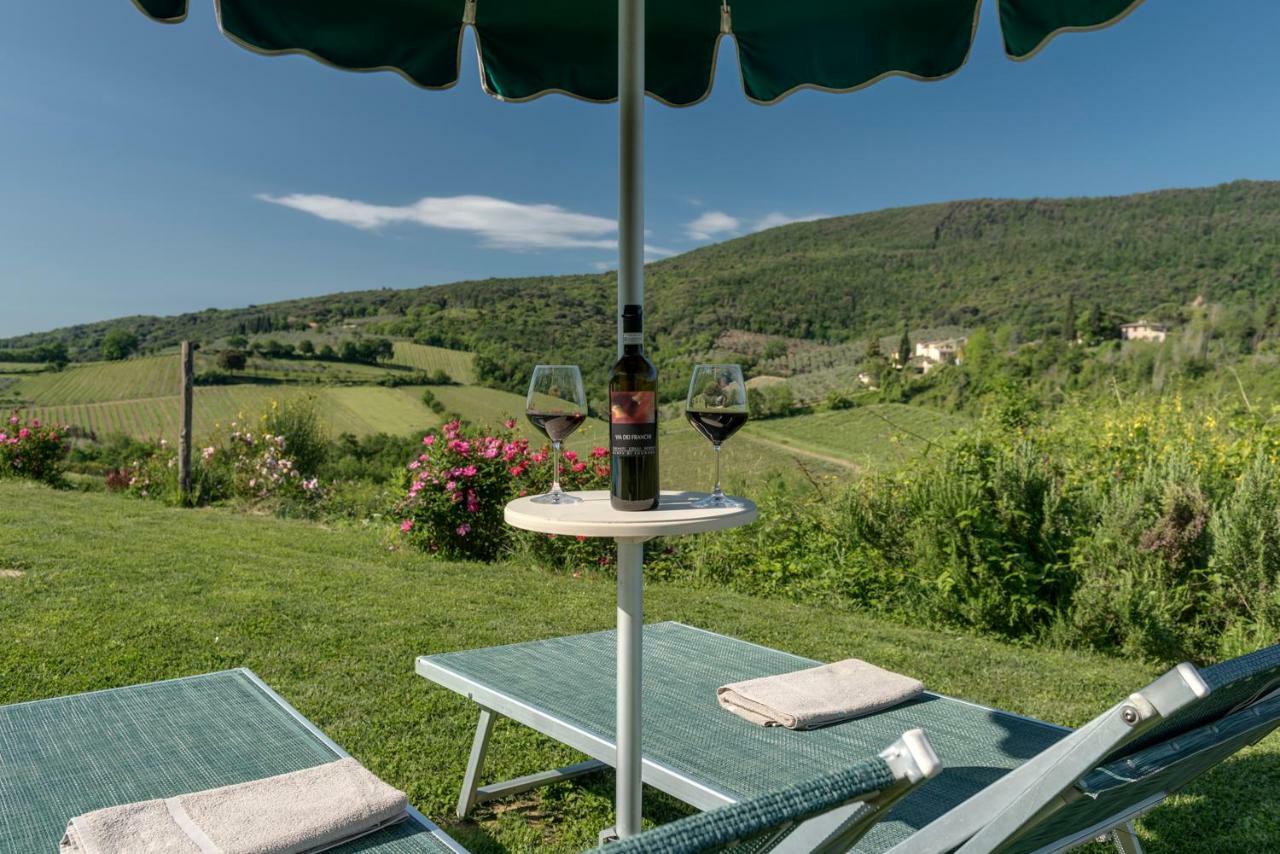 Villa Del Sole San Gimignano Exterior foto